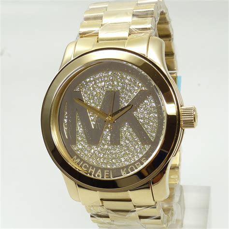 michael kors damenuhr gold silber|michael kors damenuhrn.